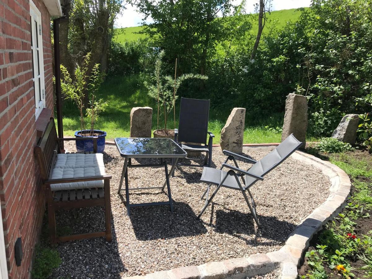 Ferienwohnung Diekblick - Kleiner Deichhof Hattstedtermarsch Esterno foto