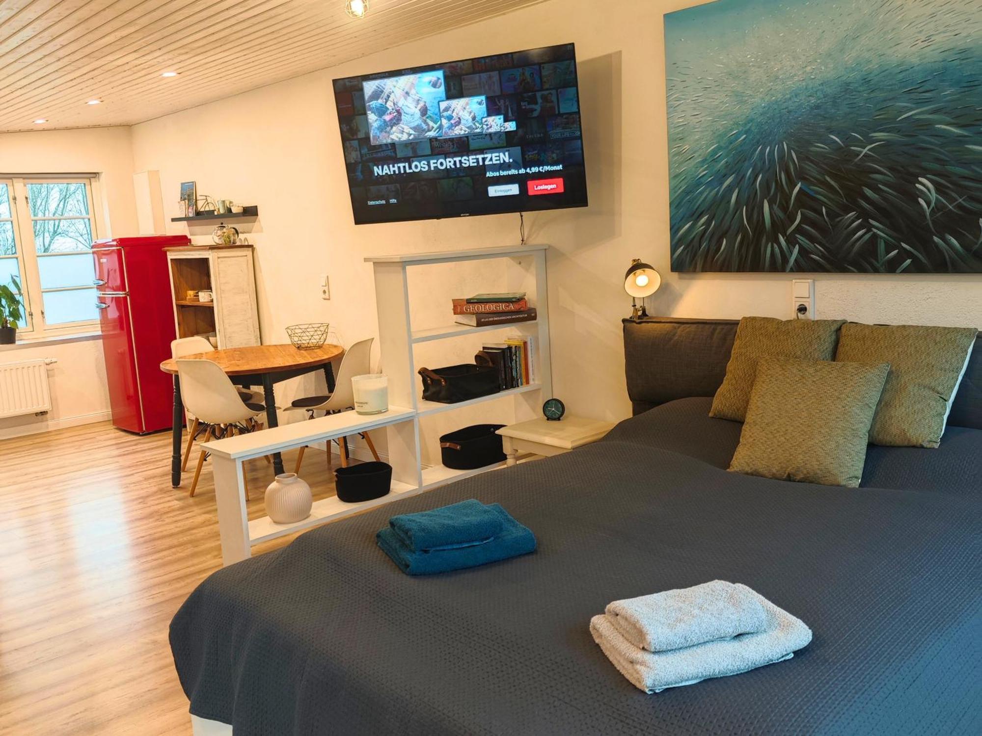 Ferienwohnung Diekblick - Kleiner Deichhof Hattstedtermarsch Esterno foto